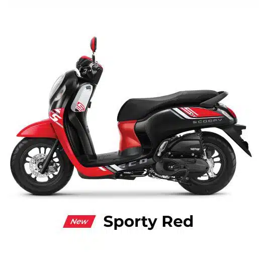 sporty red