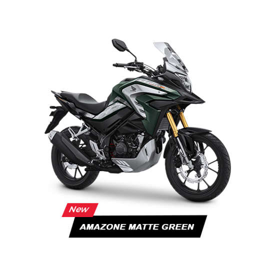 honda cb150x matte green