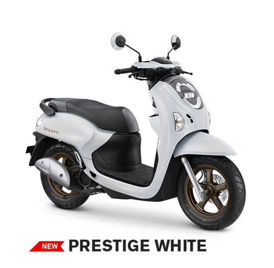 new scoopy prestige white