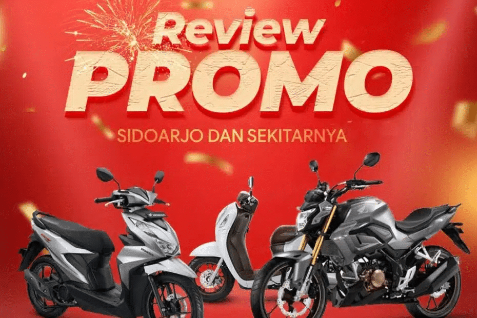 promo harga motor honda SIDOARJO